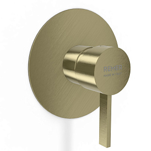Remer Metrica Смеситель для душа встраиваемый, 1 потребитель, цвет: champagne spazzolato PVD MC30LCH