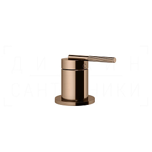 Gessi Ingranaggio Смеситель для раковины, без излива и донного клапана, цвет: copper PVD 63600#030