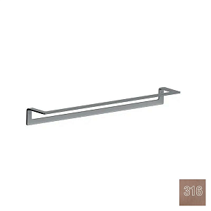 Almar Accessories Полотенцедержатель 45 см, подвесной, цвет: 316 PVD brushed copper E305001.CO316