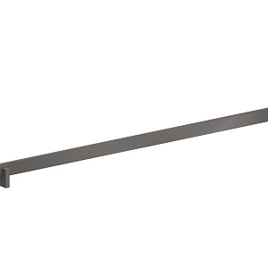 Axor Universal Rectangular Полотенцедержатель 84 см, подвесной, цвет: шлифованный черный хром 42683340