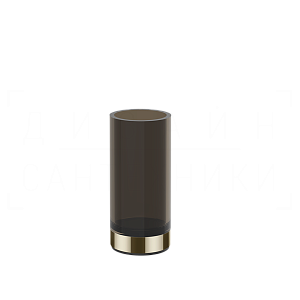 Gessi Perle Стакан настольный, стеклянный, цвет: nickel PVD 74833#720