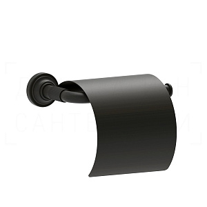 Gessi Venti20 Держатель туалетной бумаги с крышкой, подвесной, цвет: aged bronze 65449#187