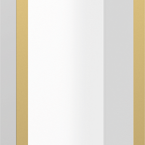 Hansgrohe XtraStoris Полка-короб встраиваемая 15х10х30h см, цвет: белый/золото 56096990