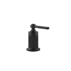 Gessi Venti20 Смеситель для раковины, без излива и донного клапана, цвет: matte black 65100#299