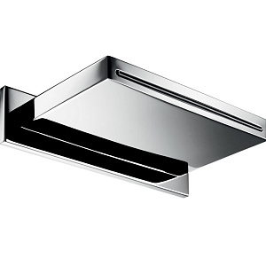 Almar Waterfall Излив настенный для ванны 14 см, цвет: brushed stainless steel E044086.316