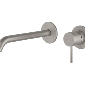 Remer X Style Inox Смеситель для раковины встраиваемый, излив 18 см, цвет: inox spazzolato SSX15PL