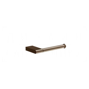 Gessi Inciso Держатель для туалетной бумаги открытый, подвесной, цвет: coffee bronze brushed PVD 66455#761
