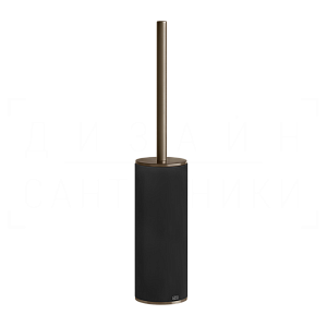 Gessi 316 Ершик для унитаза напольный, кермич. колбой Neolite, цвет: black/coffee bronze brushed PVD 54744#761