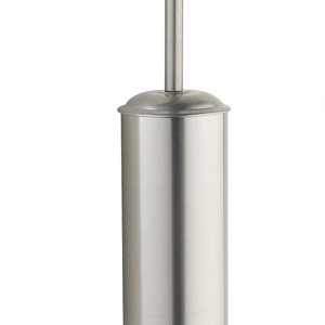 Boheme Uno Ершик для унитаза напольный с латунной колбой, цвет: nickel brush 10979-NB