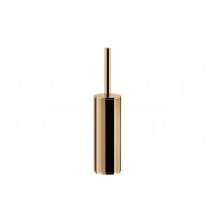 Gessi Rilievo Ершик для унитаза напольный, с латунной колбой, цвет: warm bronze PVD 59543#735