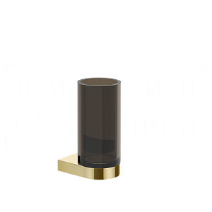 Gessi Perle Стакан подвесной, стеклянный, цвет: brass PVD 74816#710