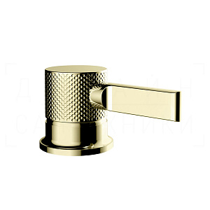 Gessi Inciso Смеситель для раковины, без излива и донного клапана, цвет: brass PVD 58200#710