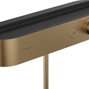 Hansgrohe ShowerTablet Select Термостат для душа с полочкой, без душ. набора, цвет: шлифов. бронза 24360140