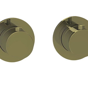 Almar Modular Round Термостат для душа, внешняя часть на 2-3 потребителя, цвет: brushed high brass E180132.HB