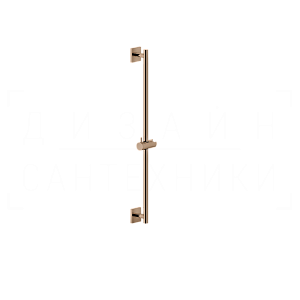 Gessi Rilievo Душевая штанга 86 см, с держателем для лейки, цвет: copper PVD 59244#030