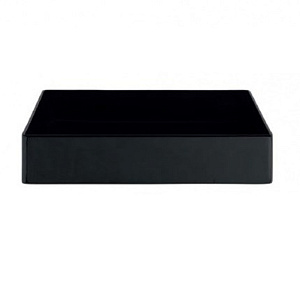 ArtCeram Scalino Раковина чаша 55x38x11,5h см, без перелива, цвет: matt black SCL002 17 00