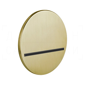Gessi Venti20 Излив настенный каскадный, цвет: gold brushed 65295#716
