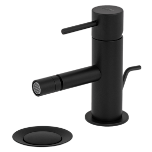 Remer X Style Смеситель для биде, с донным клапаном, цвет: nero opaco X20NO