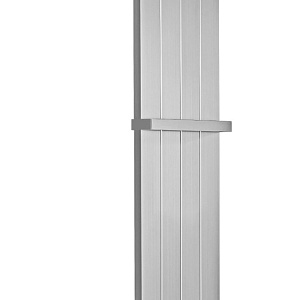 Boheme Flat Полотенцесушитель электрический 25x150h см, подключение скрытое, цвет: nickel brush 725-NB