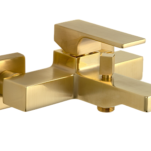 Remer Absolute Смеситель для ванны с душем, цвет: oro spazzolato AU05BG