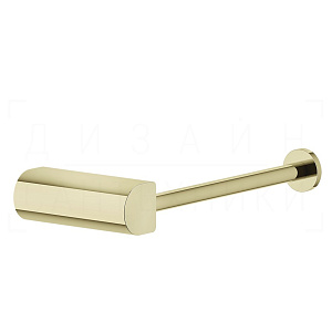 Gessi Rilievo Держатель туалетной бумаги открытый, подвесной, цвет: brass PVD 59455#710