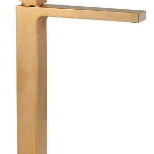 Remer Absolute Смеситель для раковины, без д/к, высота излива 27,4 см, цвет: oro spazzolato AU11LBG