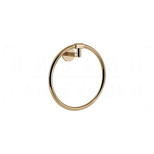 Gessi Ingranaggio Полотенцедержатель кольцевой d22,2 см, подвесной, цвет: warm bronze PVD 63909#735