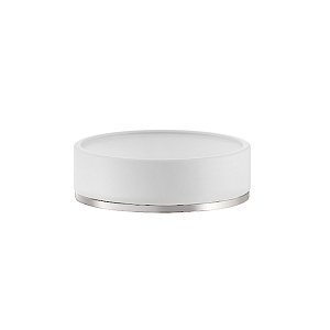 Gessi Inciso Мыльница со стеклянной чашей, настольная, цвет: chrome 58525#031