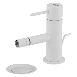 Remer X Style Смеситель для биде, с донным клапаном, цвет: bianco opaco X20BO