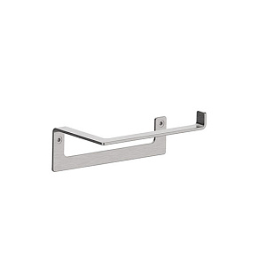 Almar Accessories Держатель туалетной бумаги настенный, цвет: brushed stainless steel E315000.316