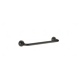 Gessi Venti20 Полотенцедержатель 30 см, подвесной, цвет: black metal brushed PVD 65497#707