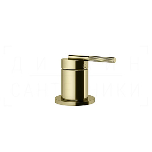 Gessi Ingranaggio Смеситель для раковины, без излива и донного клапана, цвет: brass PVD 63600#710