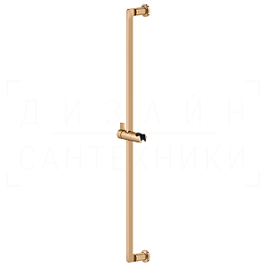 Gessi Inciso Душевая штанга 84,1 см, с держателем для лейки, цвет: warm bronze PVD 58144#735