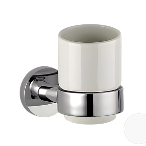 Remer Guest Стакан подвесной, керамический, цвет: bianco opaco GS15BO