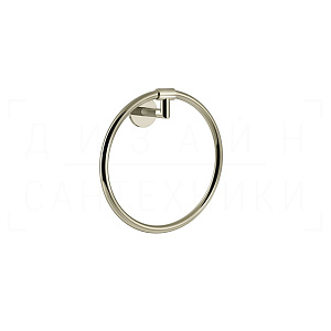Gessi Anello Полотенцедержатель кольцевой d22,2 см, подвесной, цвет: nickel PVD 63809#720