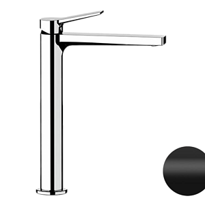Remer Slash & Dot Смеситель для раковины, без д/к, высота излива 26,5 см, цвет: nero opaco SL11LNO