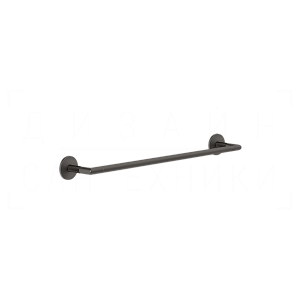 Gessi Anello Полотенцедержатель 50 см, подвесной, цвет: black metal brushed PVD 63800#707