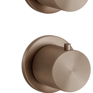 Gessi 316 Bath-Shower Термостат для ванны встраиваемый, 3 потребителя, цвет: copper brushed PVD 54506#708