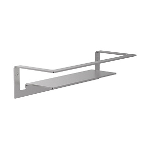 Almar Accessories Полка подвесная 30х7h см, цвет: brushed stainless steel E300001.316