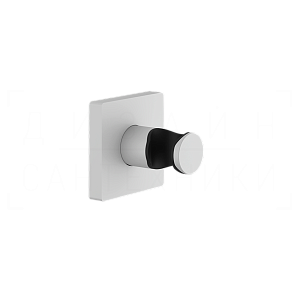 Gessi Rilievo Держатель для ручного душа неподвижный, цвет: matte white 59157#279