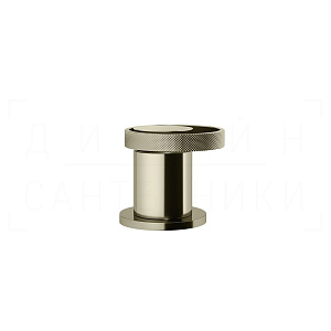 Gessi Anello Смеситель для раковины, без излива и донного клапана, цвет: nickel PVD 63400#720