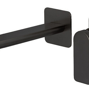 Remer Infinity Смеситель для раковины, излив 15,3 см, цвет: cromo nero spazzolato I15PCFP