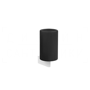 Gessi Origini Стакан подвесной, керамический Neolite, цвет: black/matte white 66408#279