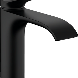 Hansgrohe Vivenis Смеситель для раковины однорычажный, без донного клапана, цвет: матовый черный 75024670