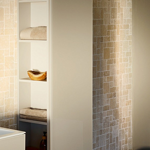 Keuco Plan Шкаф-пенал 48x30x175h см, цвет: кашемир 32931 180002