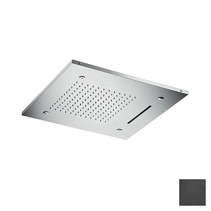 Almar Square 500 Потолочный душ 49,6х49,6 см, встраиваемый, 3 режима, цвет: brushed absolute black E044139.AB
