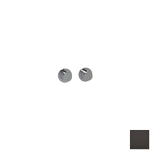 Almar Modular Round Термостат для душа, внешняя часть на 2-3 потребителя, цвет: polished deep black E180132.DB