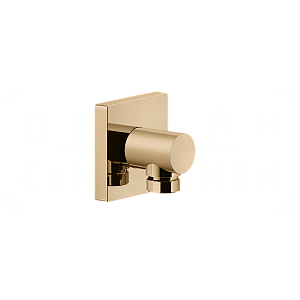 Gessi Rilievo Шланговое подключение, цвет: warm bronze PVD 59169#735