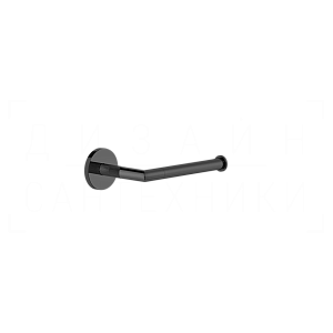 Gessi Anello Держатель туалетной бумаги открытый, подвесной, цвет: black metal PVD 63755#706