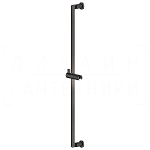 Gessi Inciso Душевая штанга 84,1 см, с держателем для лейки, цвет: black metal brushed PVD 58144#707